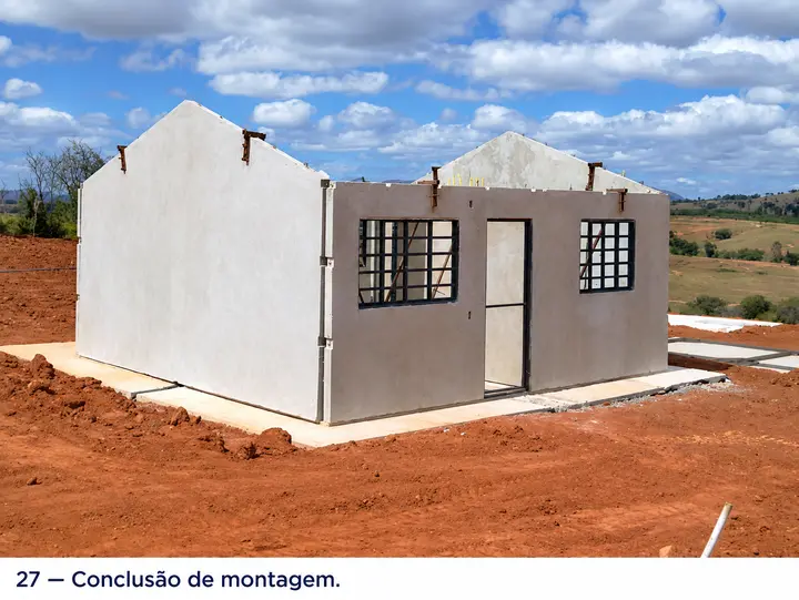 Conclusão de montagem.